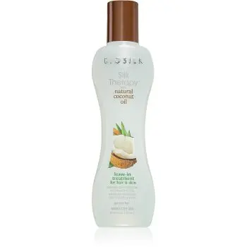 Biosilk Silk Therapy Natural Coconut Oil tratament de hidratare fara clatire de par si de corp