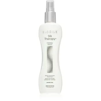 Biosilk Silk Therapy Thermal Shield spray cu protecție termică, pentru aranjarea cu placa și cu ondulatorul fara parabeni