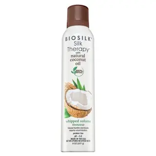 BioSilk Silk Therapy Whipped Volume Mousse spumă întăritoare pentru volum 237 ml