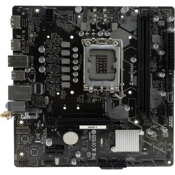 Biostar Placa de baza Biostar H610MTE