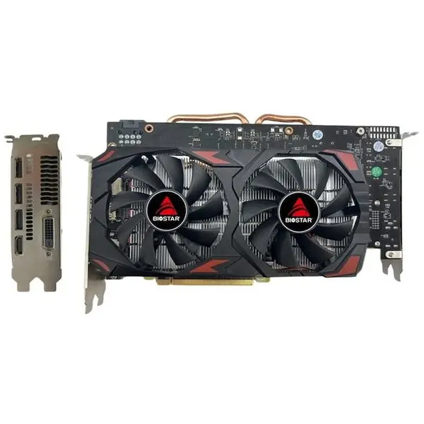 Biostar Placa video Biostar Radeon RX580 2048SP, AMD Radeon RX 580, 8GB DDR5, 256bit, DVI, HDMI, DisplayPort