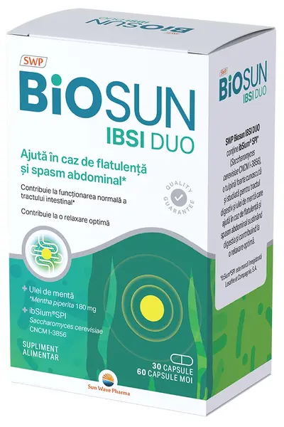 Biosun Ibsi Duo, 30 + 60 capsule, Sun Wave Pharma