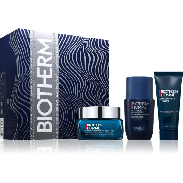 Biotherm Homme Force Supreme Face Reshaper Cream set cadou pentru bărbați