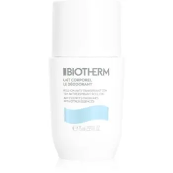 Biotherm Lait Corporel Le Déodorant antiperspirant roll-on fara parabeni