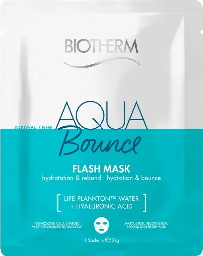 Biotherm Mască facială pe foaie Aqua Bounce, 31 g
