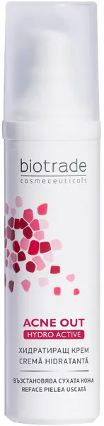 Biotrade Acne Out Crema de față hidratanta Hydro Active, 60 ml
