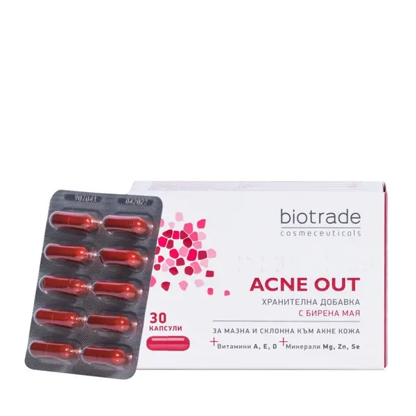 Biotrade Acne Out Supliment alimentar Volum 60+30 capsulă