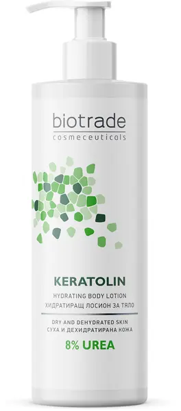 Biotrade Keratolin Body Loțiune de corp, 8% uree, 400 ml