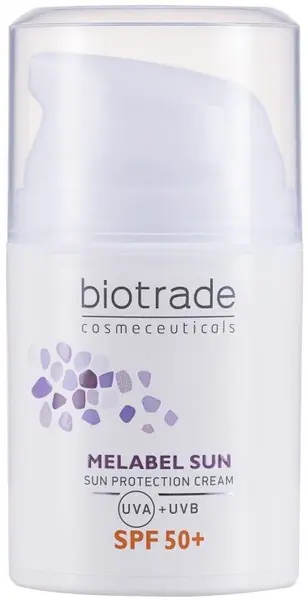 Biotrade Melabel Cremă de protecție solară pentru față, SPF50+, 50 ml