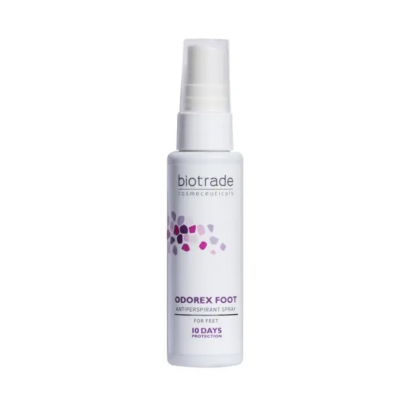 Biotrade Odorex Foot – Spray împotriva transpirației picioarelor, cu acțiune prelungită Volum 40 ml