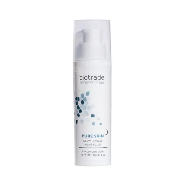 Biotrade Pure Skin Fluid de noapte iluminator Volum 50 ml