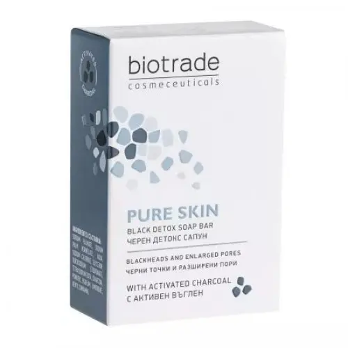 Biotrade Pure Skin sapun detoxifiant, 100g Zephyr Labs