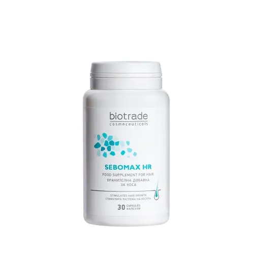 Biotrade Sebomax HR supliment impotriva caderii parului, 30 capsule Zephyr Labs