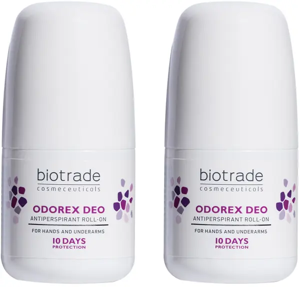 Biotrade Set anti-transpirant - Roll-on Odorex Deo, 2 х 40 ml
