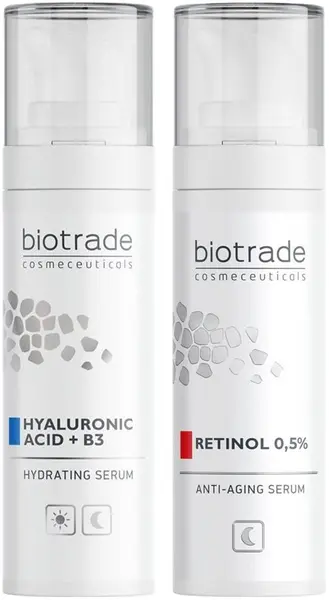Biotrade Set - Ser hidratant și Ser antirid, 2 х 30 ml