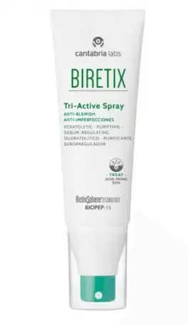 Biretix Tri-Active anti-imperfectiuni tendinta acneica spray 100ML tub Cantaria Labs