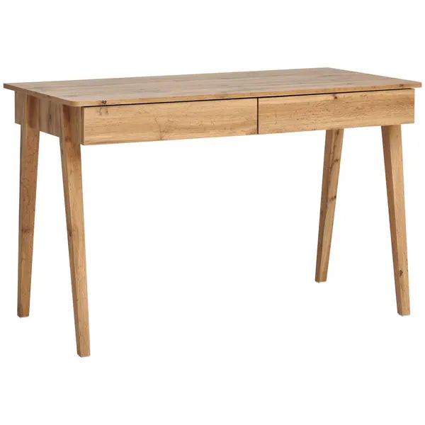 Birou, 120/60/76 cm, material pe bază de lemn