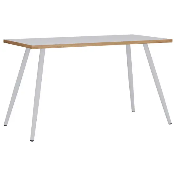 Birou, 138/50/70 cm, metal, material pe bază de lemn