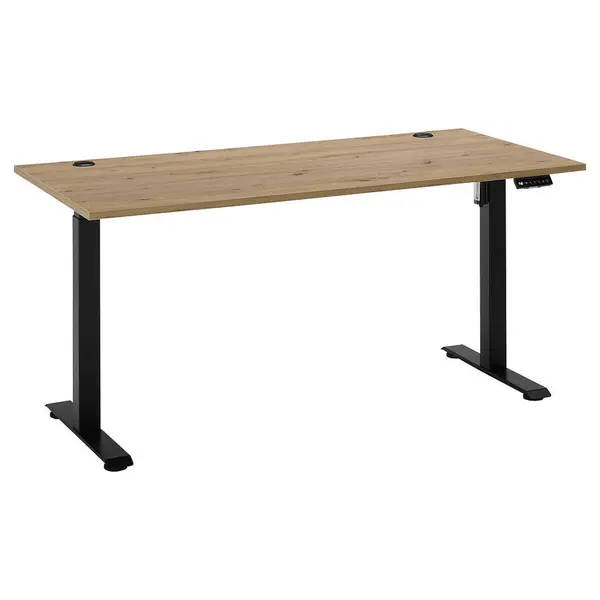 Birou, 160/77/72-120 cm, material pe bază de lemn