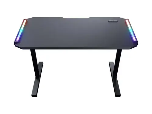 Birou Gaming Electric Cougar DEIMUS 120, iluminare RGB, 1250x740x810 (Negru)