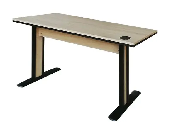 Birou Ioana Pal diverse culori 134x70x75 cm Birou Ioana Pal diverse culori 134x70x75 cm stejar/negru