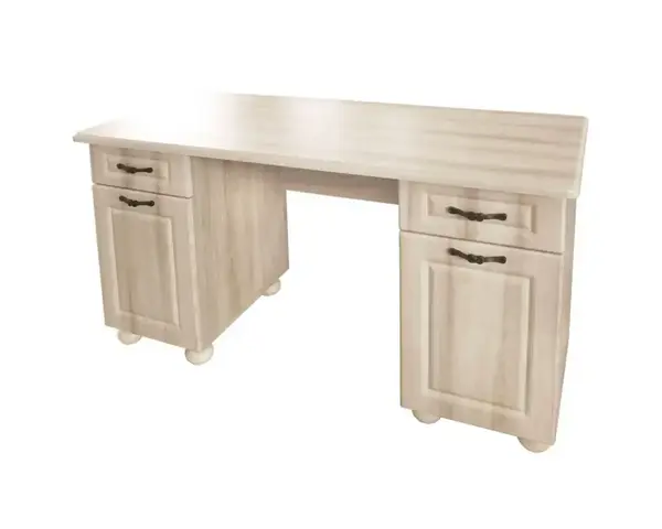 Birou MDF Sonoma cu 2 usi si 2 sertare - spatiu generos si design modern