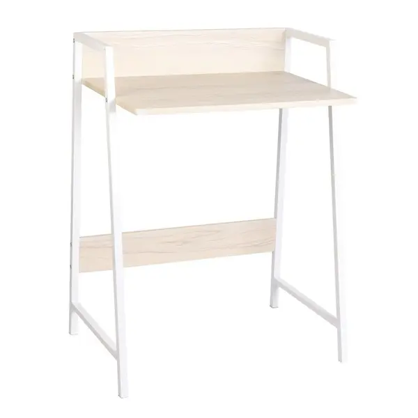 Birou Metal si Pal, 64 x 42 x 84 cm, Blueberg CT2090W Alb