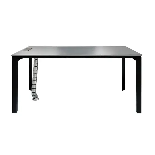 Birou Office Truva PAL nuc/gri 162x82x76 cm Birou Office Truva PAL nuc/gri 162x82x76 cm gri