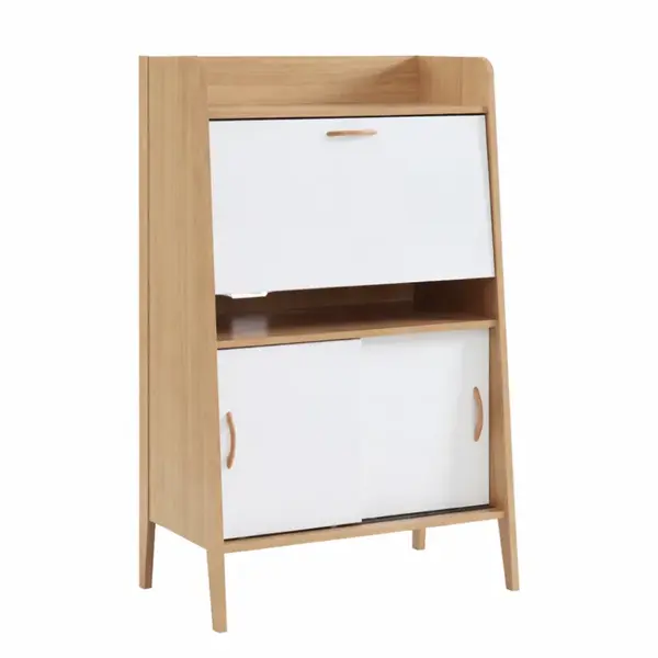 Birou secretaire &ndash; design compact, suprafata de lucru practica, White