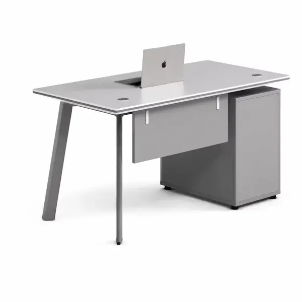 Birou Serenity cu dulap lateral - dimensiuni 1400*700*750 mm