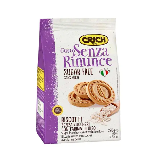 Biscuiti cu orez fara zahar 270 gr