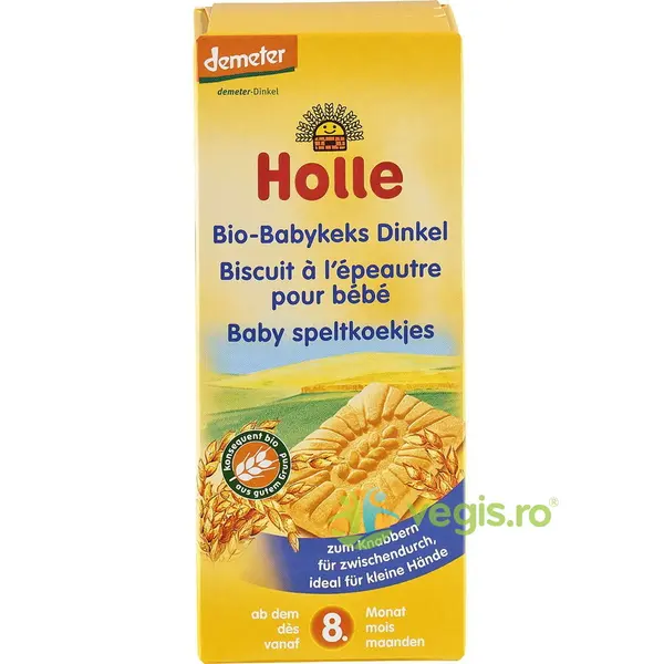 Biscuiti pentru Copii cu Spelta +8 Luni Ecologici/Bio 150g