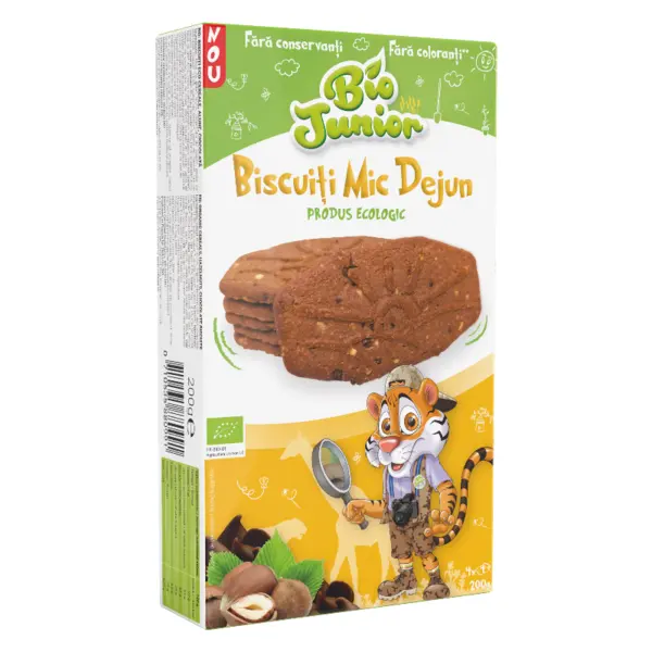Biscuiti pentru mic dejun Bio, 200g, Bio Junior