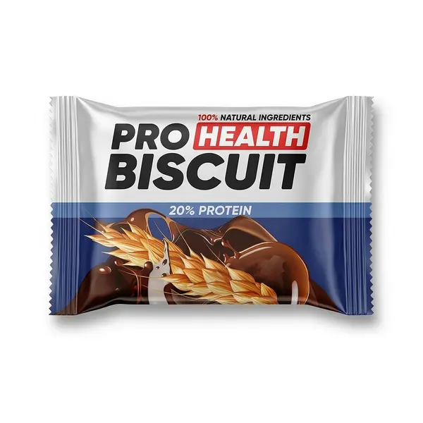 Biscuiți Proteici: 20% proteină, 40g - Biscuit