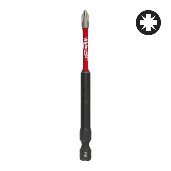 Biti PZ pentru surubelnite Milwaukee SHOCKWAVE IMPACT DUTY, flexibilitate SHOCK ZONE, varf forjat, otel special, 4932471573