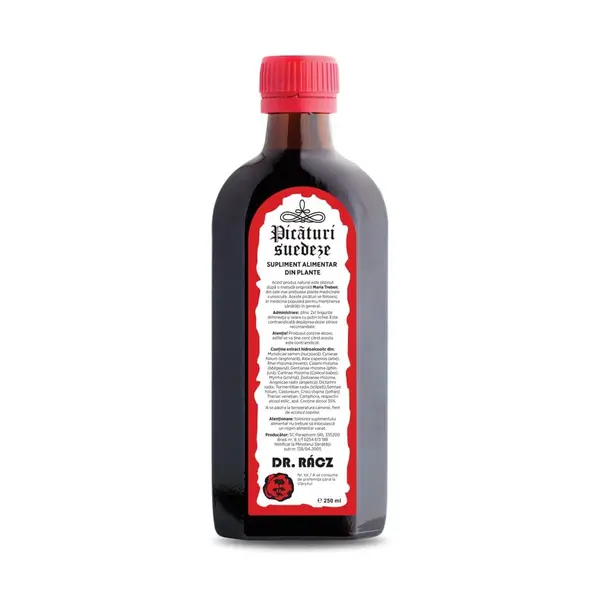 Bitter Picaturi Suedeze 250 ml Dr Racz