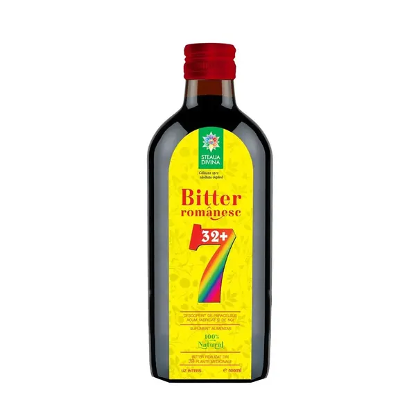 Bitter romanesc 32+7, 500ml, Steaua Divina