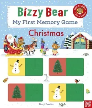 Bizzy Bear: My First Memory Game Book: Christmas, Board book/***