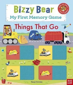 Bizzy Bear: My First Memory Game Book: Things That Go, Board book/***