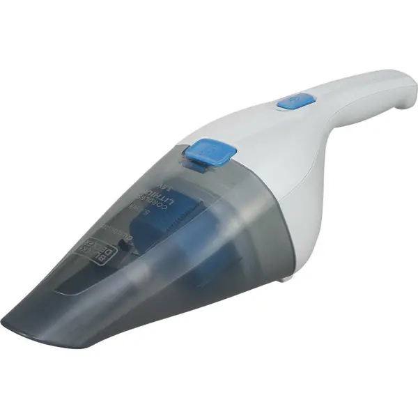 Black & Decker Aspirator de mana BLACK & DECKER NVC115JL-QW, 0.3l, 3.6V, autonomie max 10 min, Alb