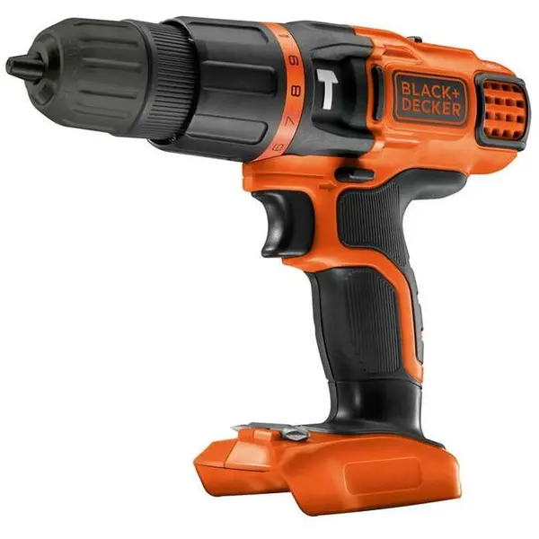 Black & Decker Masina de gaurit si insurubat compatibila cu acumulator 18 V 1350 rpm Black+Decker BDCH188N-XJ