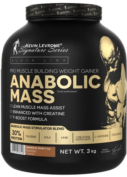 Black Line Anabolic Mass, ciocolată, 3 kg, Kevin Levrone