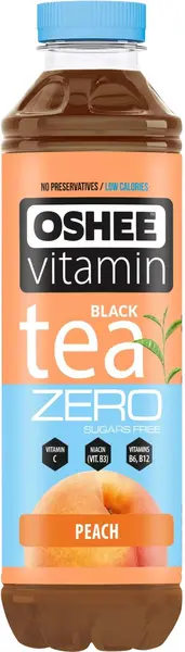 Black Tea Zero Ceai rece cu vitamine, 555 ml, Oshee