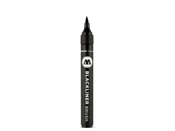 Blackliner Brush,varf tip pensula,negru