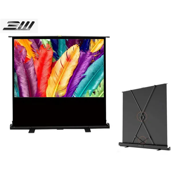 Blackmount Ecran de proiectie Portabil Pull-Up Blackmount, 92, vizibil 203 x 114 cm, Format 16:9