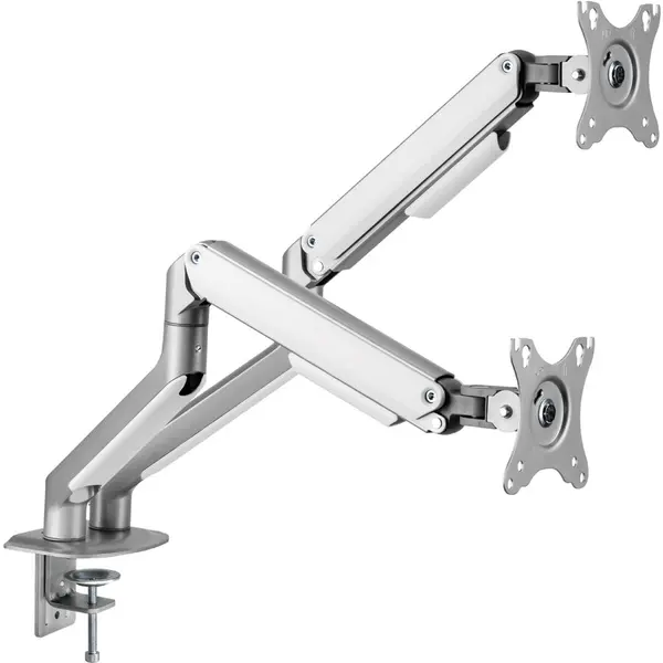 Blackmount Suport monitor Spring Double Arm Blackmount LDT63-C024, 17-32, max.9kg/brat, argintiu