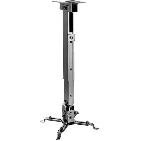 Blackmount Suport videoproiector tavan EATV2, reglabil, 43-65 cm, Negru