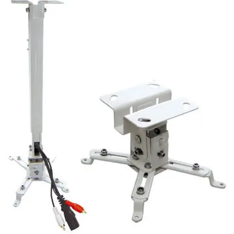 Blackmount Suport videoproiector tavan GATV2, reglabil 63-100 cm, max. 15 kg, alb