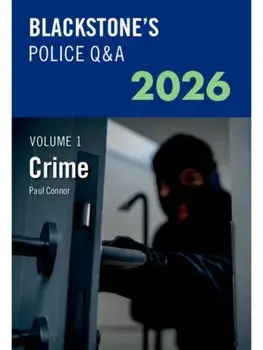 Blackstone's Police Q&A Volume 1: Crime 2026, Paperback/***