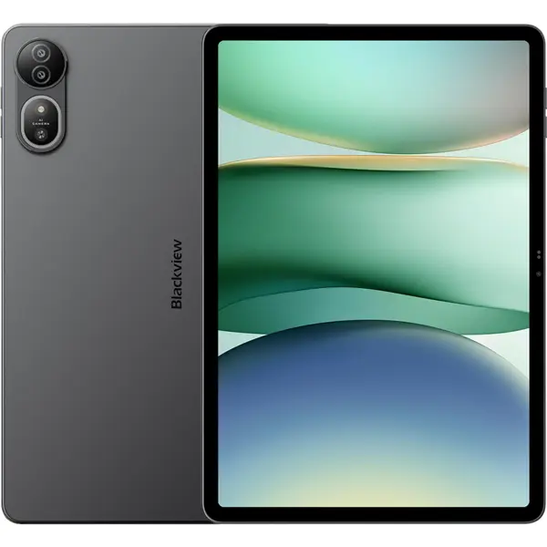 Blackview ableta Blackview MEGA 12 SET, Procesor MediaTek Dimensity 7200 Octa-Core, Ecran 2.4K 12.2, 12GB RAM, 256GB Flash, Wi-Fi, Bluetooth, NFC, 50MP, NFC, 5G, Dual SIM, Android + Husa cu tastatura, Mouse, Stylus, Casti, Incarcator, Gri